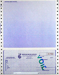 Continuous Accounts Payable Check