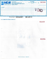 Laser Accounts Payable Check / Quickbooks Style